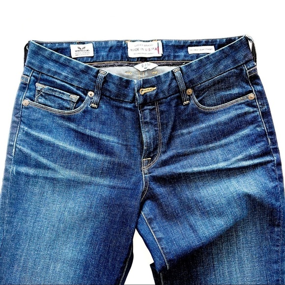 Lucky Brand Sweet Straight Leg Ankle 26 - Picture 4 of 14